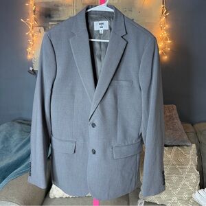 Mode of One Women’s Gray Tailored Blazer Jacket NWT Size Medium